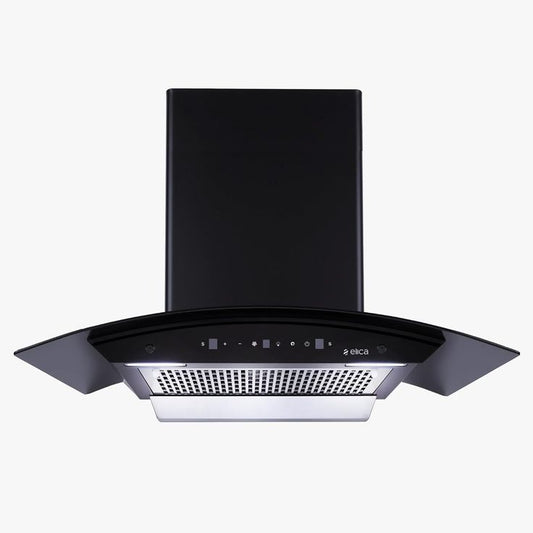 Modern Black Wall Mount Kitchen Chimney Hood
